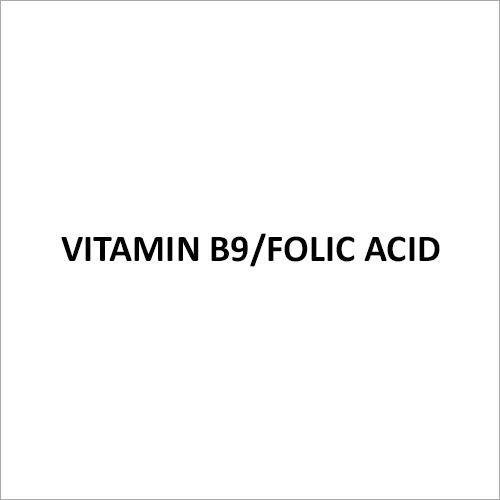 Vitamin B9-Folic Acid