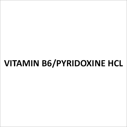 Vitamin B6-Pyridoxine HCL