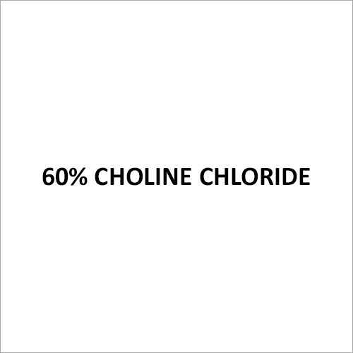 60 Percent Choline Chloride