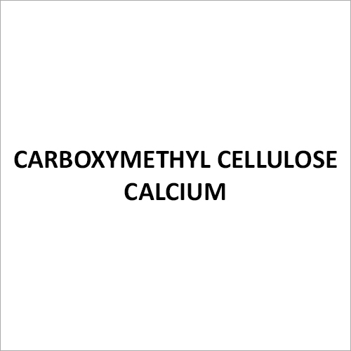 Carboxymethyl Cellulose Calcium