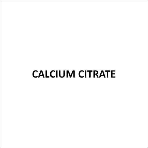 Calcium Citrate
