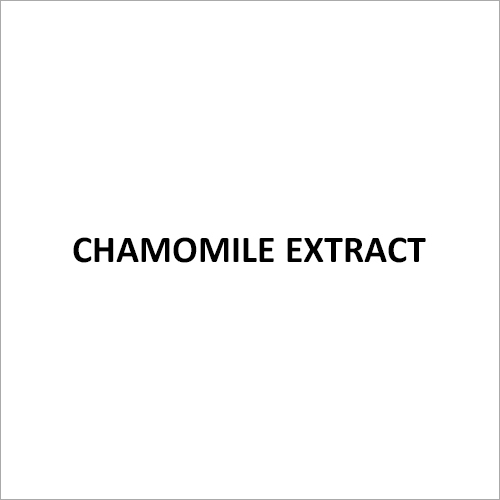 Chamomile Extract By R & S CHEMICALS