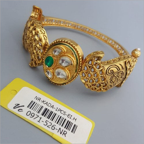 Stylish Antique Kundan Kada