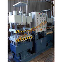 Rubber Press Two Daylight Two Station - Color: Green