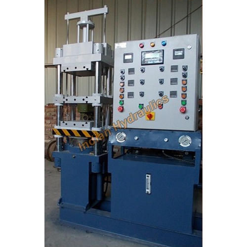 Two Daylight Rubber Molding Press