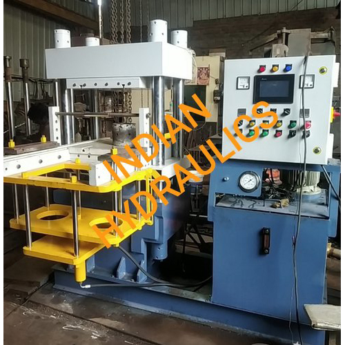 Rubber Transfer Molding Press With Sliding Ejector