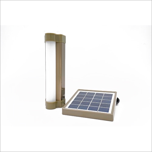 Wall Mounted Led Solar Lantern With Mobile Charger Cable Length: 5  Meter (M)