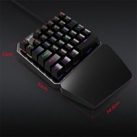 J100 One-Hand Mechanical Keyboard, Suitable For Professional Gamers
