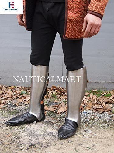 Iron B07Bhm9Hqk Medieval Greaves Leg Armor Steel Medieval Leg Guardsb07Bhm9Hqk Medieval Greaves Leg Armor Steel Medieval Leg Guards