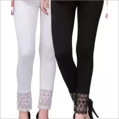 Cotton Cutwork Legging