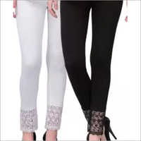 Cotton Cutwork Legging