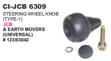 Steering Wheel Knob JCB