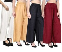 Multi Colour( 20 Colour) Ladies Palazzo
