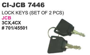Lock Keys JCB