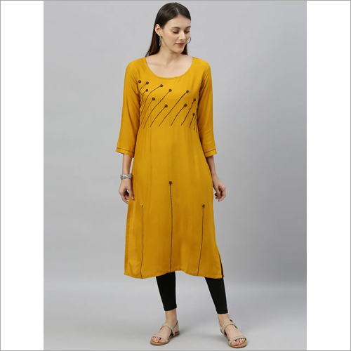 Rayon Fabric Kurti
