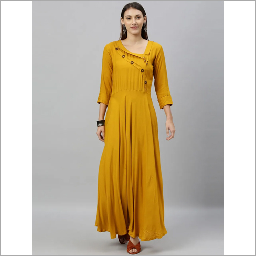 Long Rayon Kurti