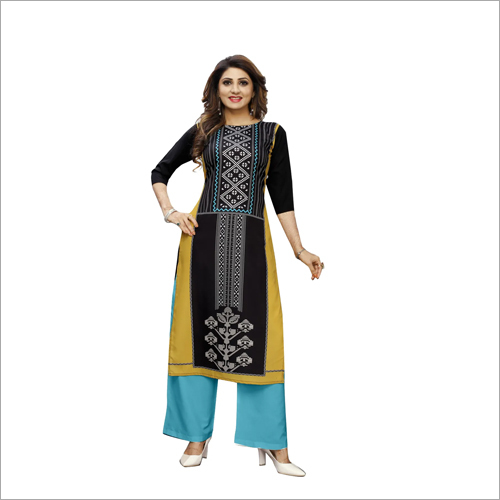 Washable Straight Kurti