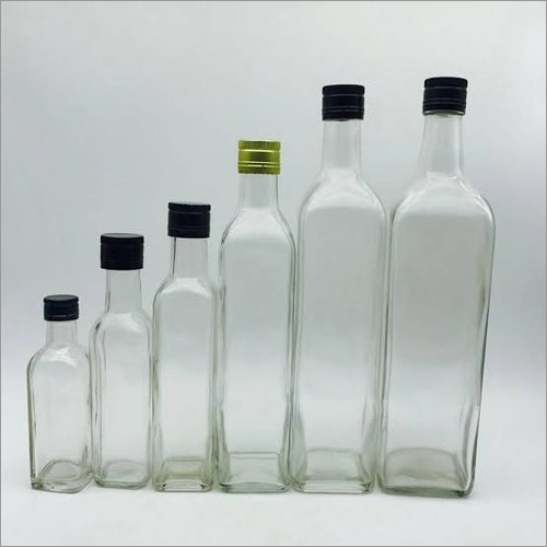 Transparent Oil Glass Bottles