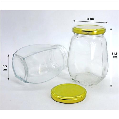 500ml Octagonal Glass Jar