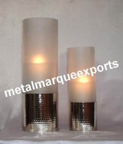 Stainless Steel Candle Pillar Holder
