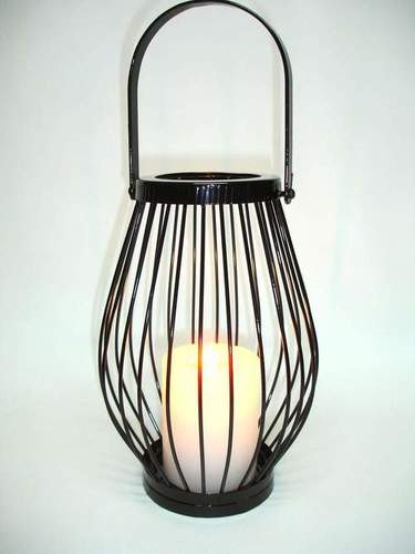 Iron Powder Coated Hanging Candle Holder Application: Home Decor