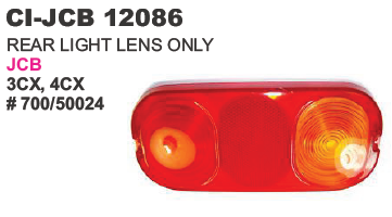 Rear Light Lens JCB