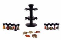 Masala Spice Rack for Kitchen Spice Rack for Kitchen Kitchen Spice Rack revolving Spice Rack revolving Spice Rack Set Kitchen Accessories (16 Jar)