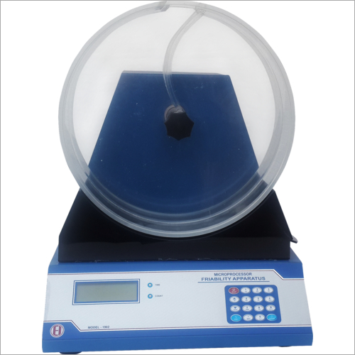 Microprocessor Friability Apparatus - Color: Blue