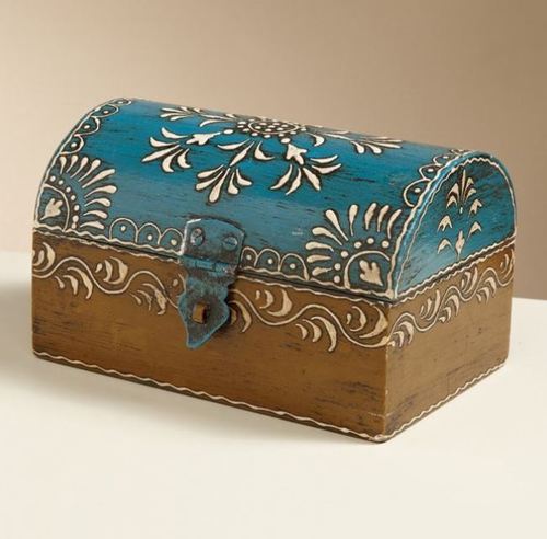 Hand made Rectangle Box small