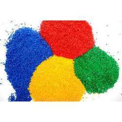 Colored Plastic Granules