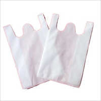 W Cut Plain Non Woven Bag