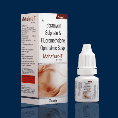 5 ML Tobramycin Sulphate And Fluorometholone Ophthalmic Suspension