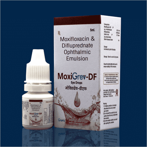 5 ML Moxifloxacin And Difluprednate Ophthalmic Emulsion Eye Drops
