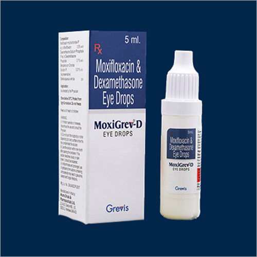 5 ML Moxifloxacin And Dexamethasone Eye Drops