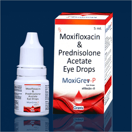 5 ML Moxifloxacin And Prednisolone Acetate Eye Drops