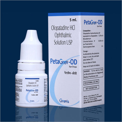 General Medicines 5 Ml Olopatadine Ophthalmic Solution Usp Eye Drops