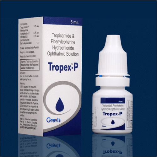 5 ML Tropicamide And Phenylepherine Hydrochloride Ophthalmic Solution