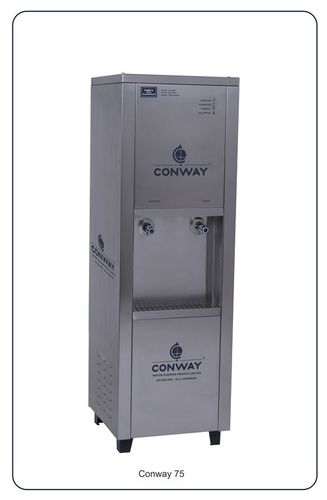 Conway 75 Stainless Steel Commercial Water Dispenser - Normal & Cold Cooling Power: 94 Watts Watt (W)