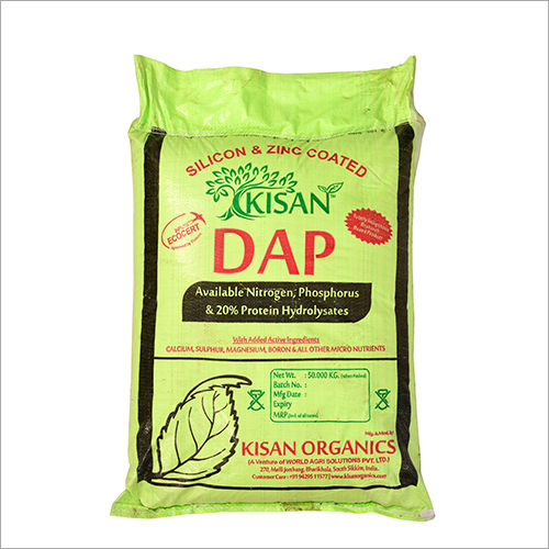 50 Kg Dap Silicon And Zinc Coated Nitrogen, Phosphorus and 20 Percent Hydroslates Fertilizer