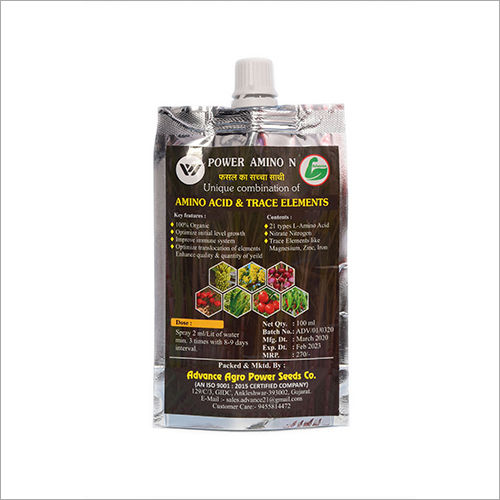 100 ml Power Amino N Unique Combination Of Amino Acid And Trace Element Fertilizer