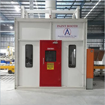 Industrial Water Curtain Spray Paint Booth