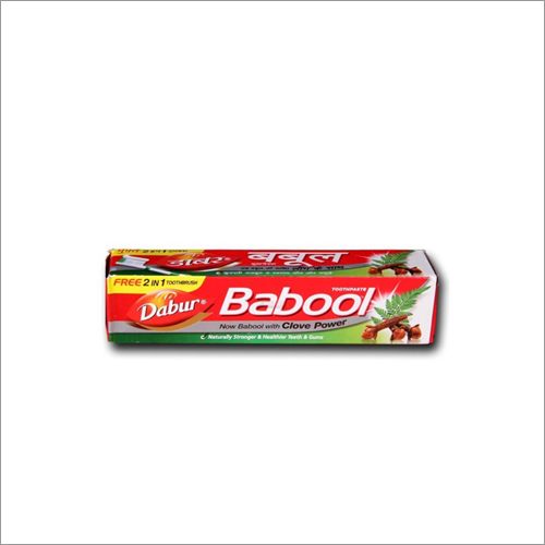 80 gm Dabur Babul Tooth Paste By R G HOLIDAYS