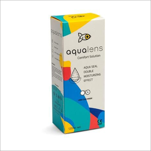 Aqualens Comfort Contact Lens Solution 120 ML (Lens Case Free)