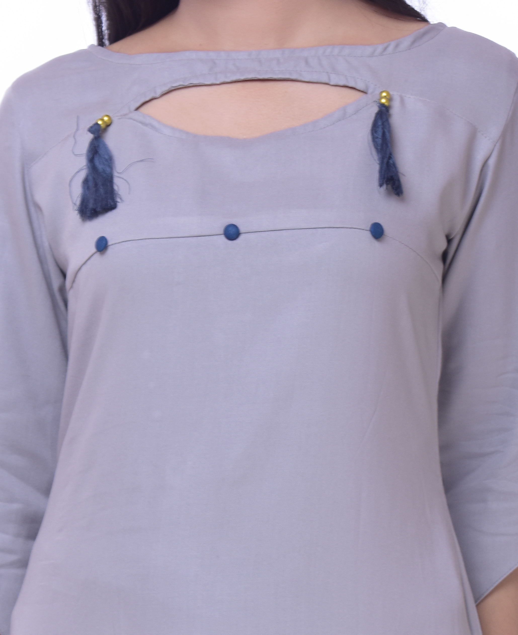 Remtex Women Straight in Grey