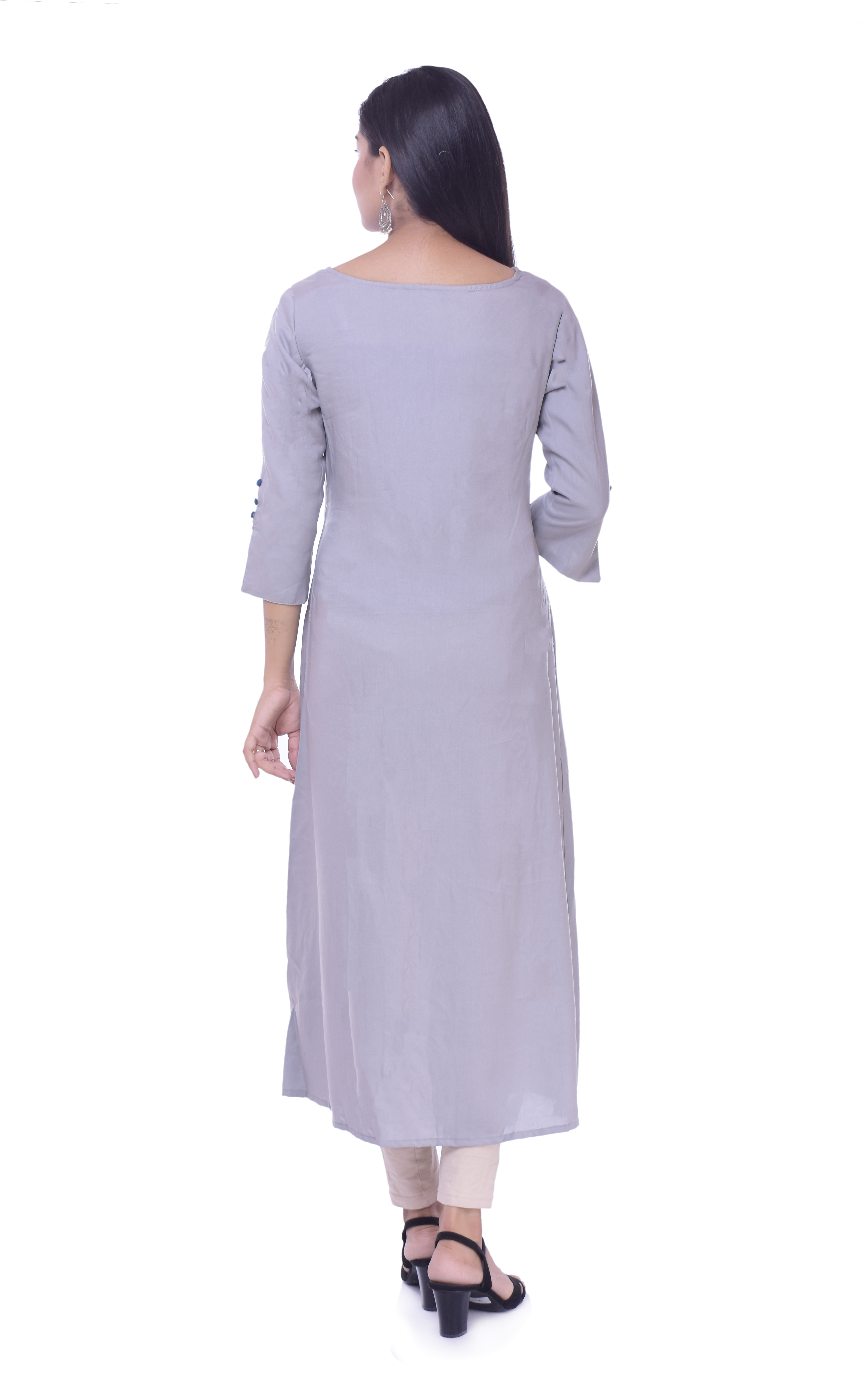 Remtex Women Straight in Grey