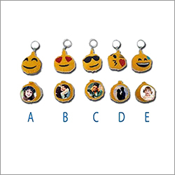 Emoji Printed Keychain