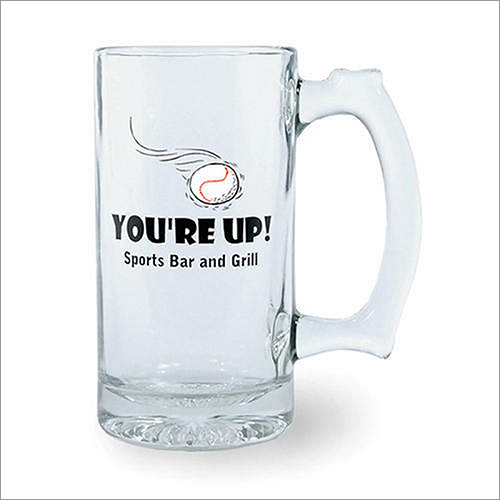 Customized Printed Beer Glass Mug
