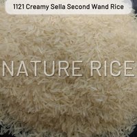 1121 White/Creamy Sella (Parboiled) Second Wand Ri