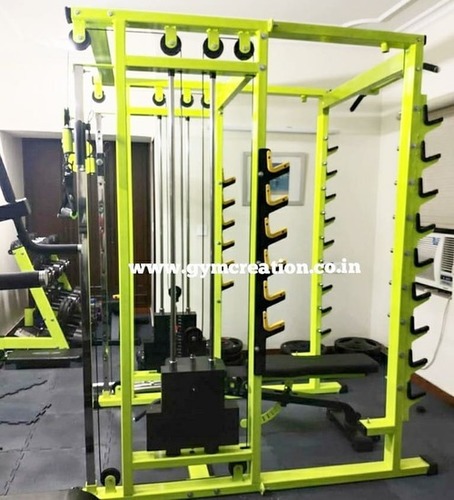 Functional Trainer With Power Rack