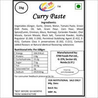 Curry Paste - Fresh Formulation, Grade A Quality | Ideal For Household, Hotel, And Food Service Applications